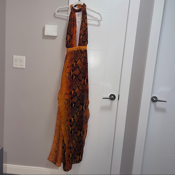 High split PLT summer dress with print - Picture 2 of 7